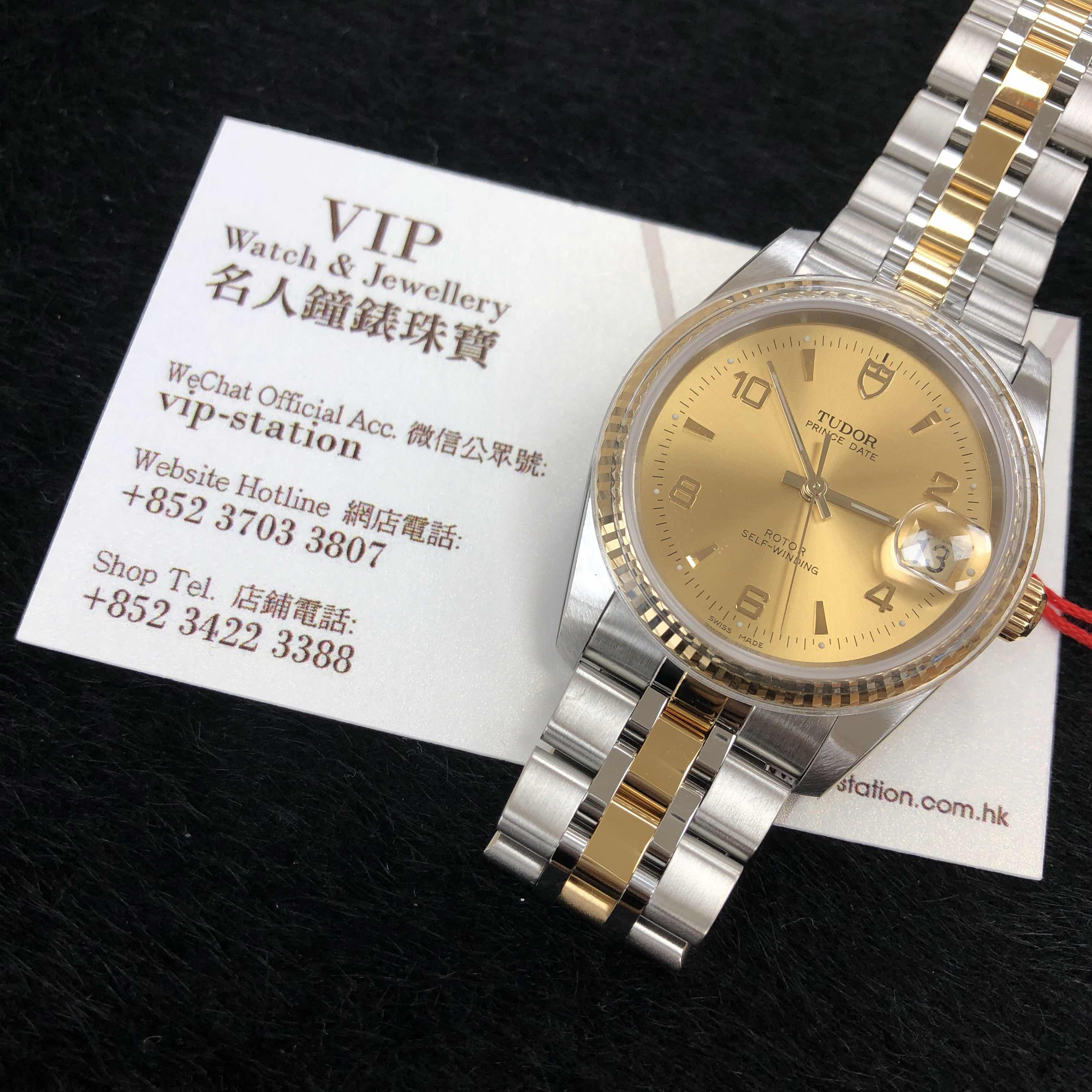 全新tudor 帝舵 帝舵王子系列 18k黄金钢 金色 自动机芯 74033-62473