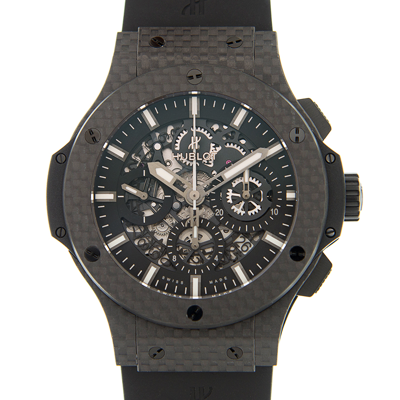 全新hublot 宇舶 big bang 碳纤维 黑色 自动机芯 311