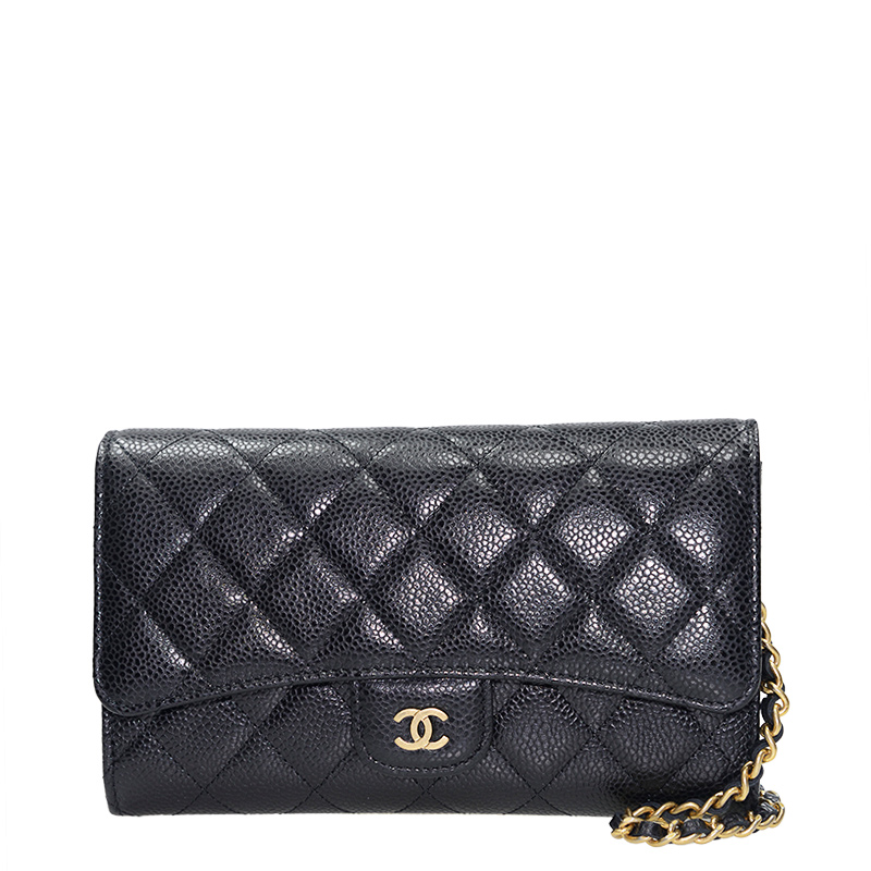 vip station-全新 chanel 香奈儿 手袋 a80634 牛皮 黑色