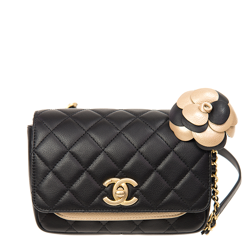 vip station-全新 chanel 香奈儿 手袋 a91830 牛皮 黑色