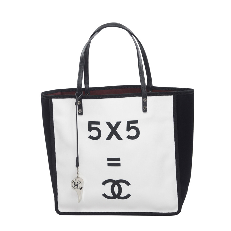 vip station-全新 chanel 香奈儿 手袋 a92884 帆布 白色