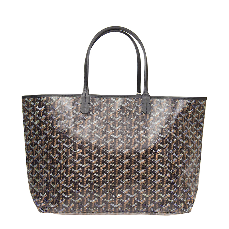 全新goyard 戈雅 手袋 stlouipmlty01cl 01p pvc 黑色