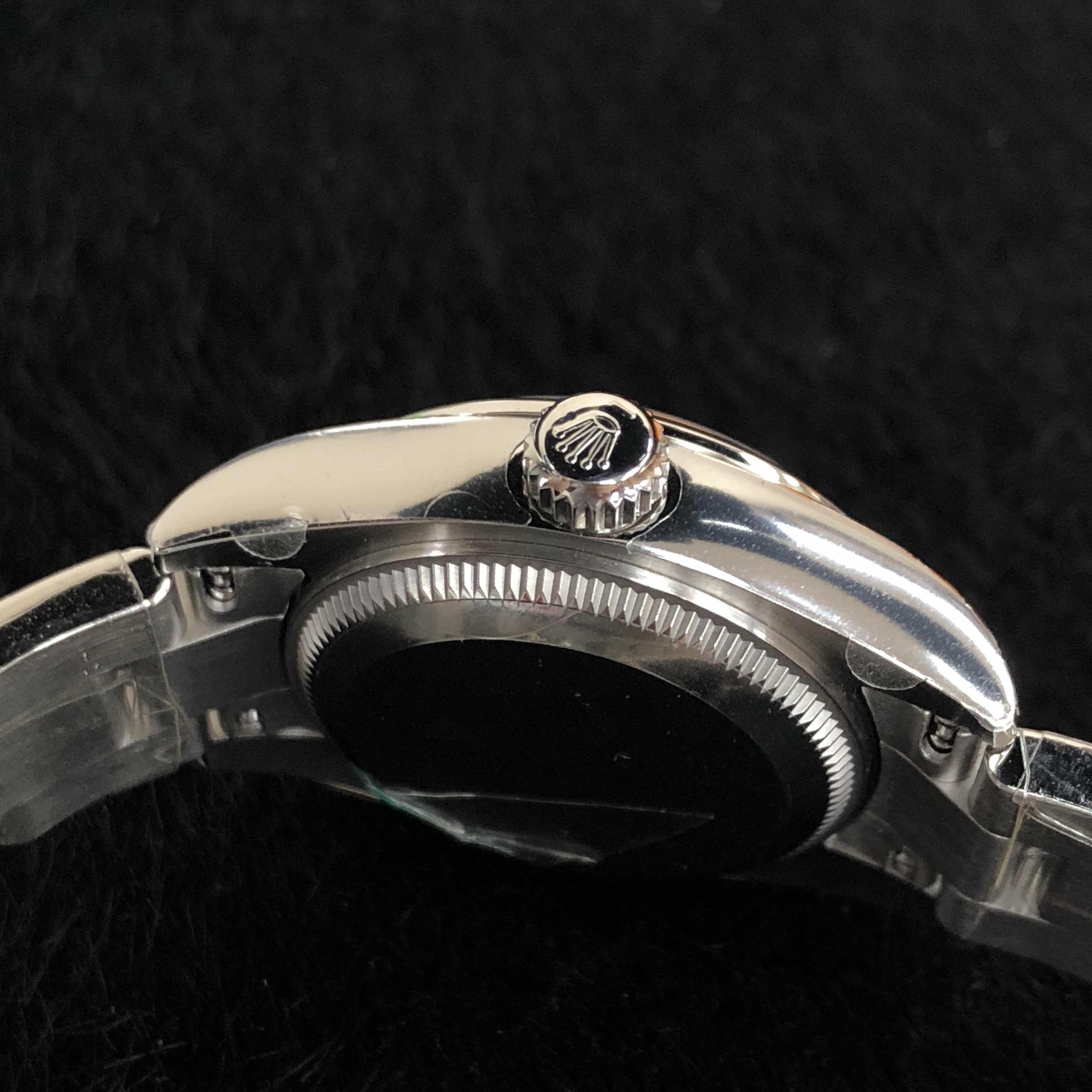 全新rolex 劳力士 女装日志型 精钢 黑色 自动机芯 179160bk_o