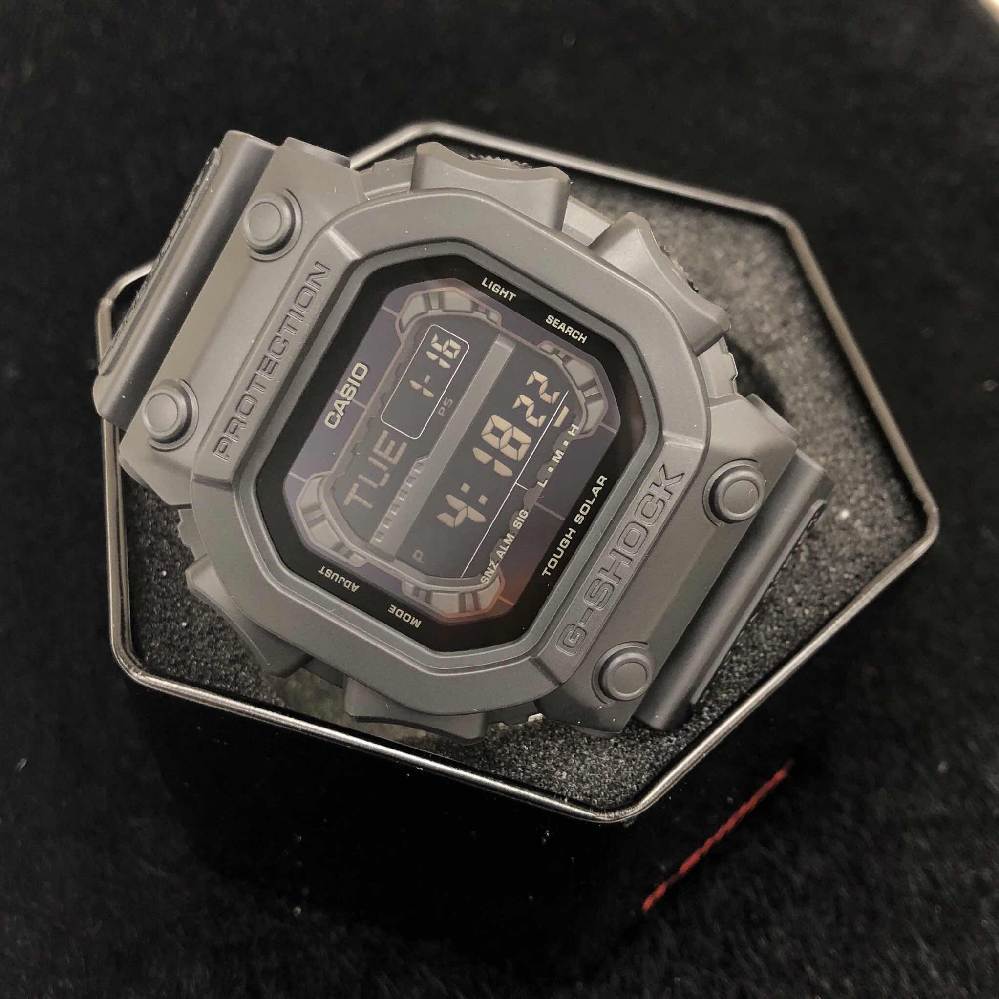 全新casio 卡西欧 g-shock 树脂 黑色 石英机芯 gx56bb-1