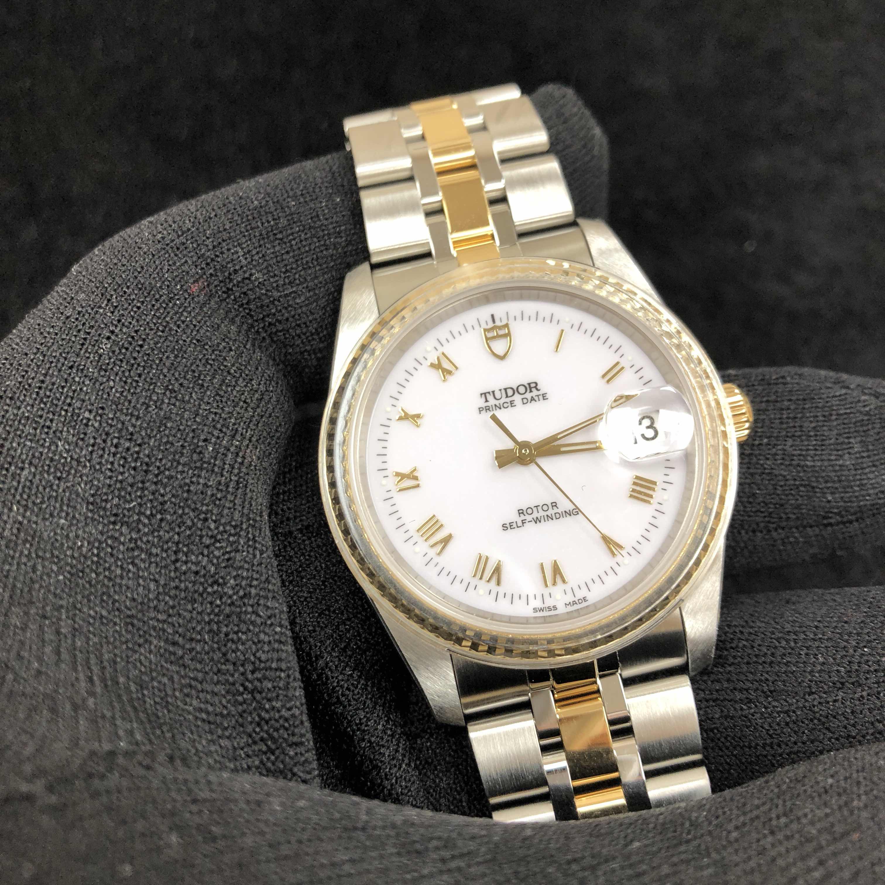 全新tudor 帝舵 帝舵王子系列 18k黄金钢 白色 自动机芯 74033-62473