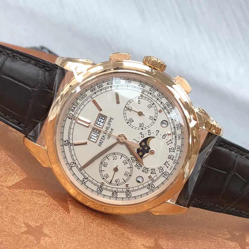 全新patek philippe 百達翡麗 超級複雜功能計時系列 18k玫瑰金 白色