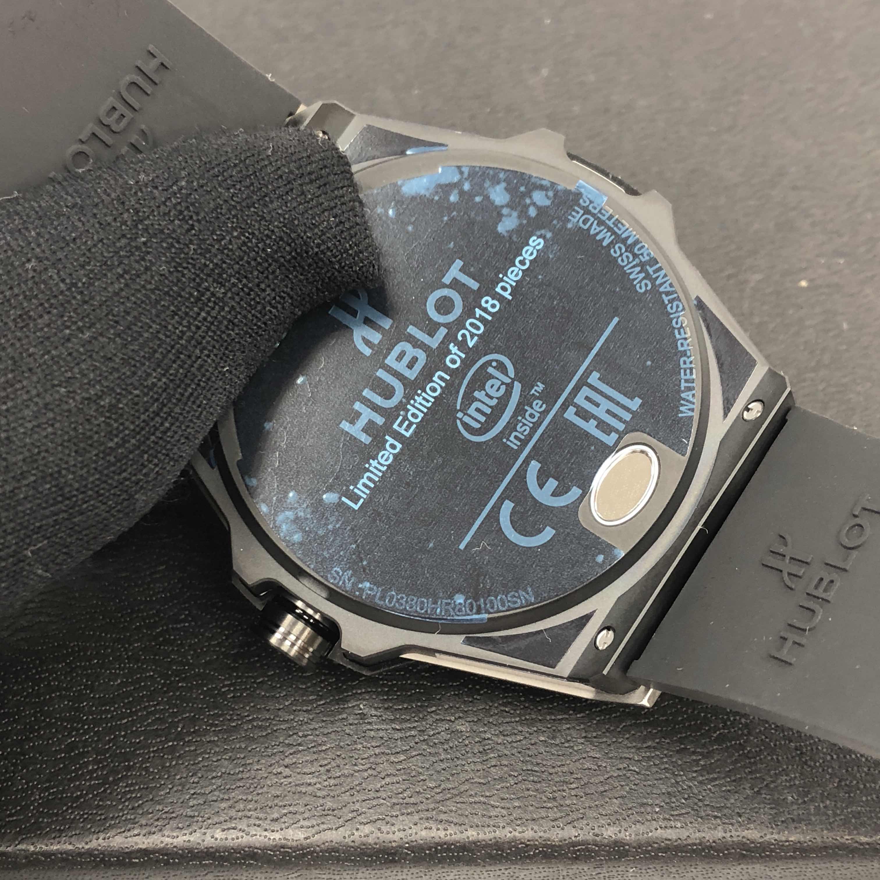 全新hublot 宇舶 big bang pvd钛金属 黑色 400.nx.1100.rx