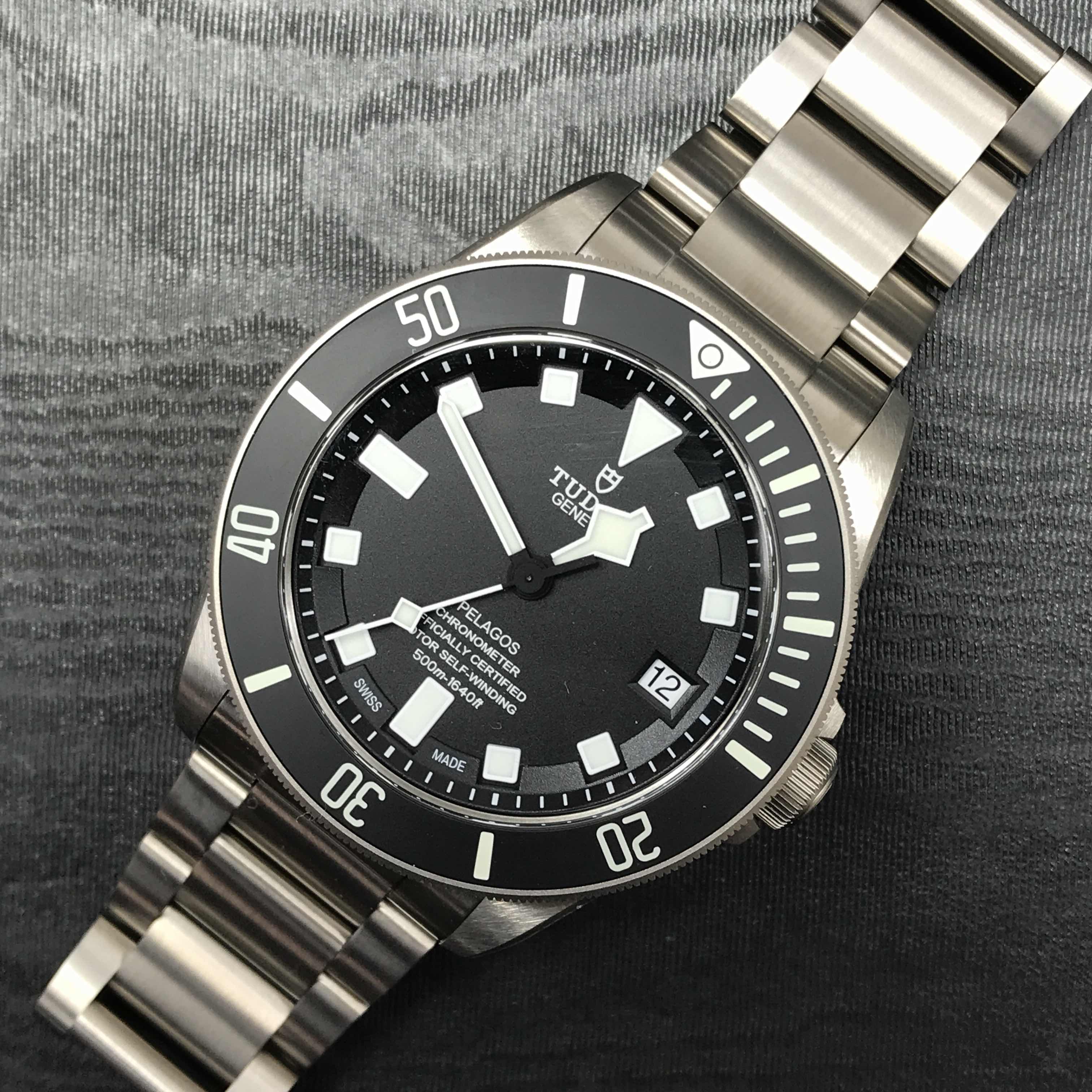 全新tudor 帝舵 pelagos 钛合金 黑色 自动机芯 25600tn