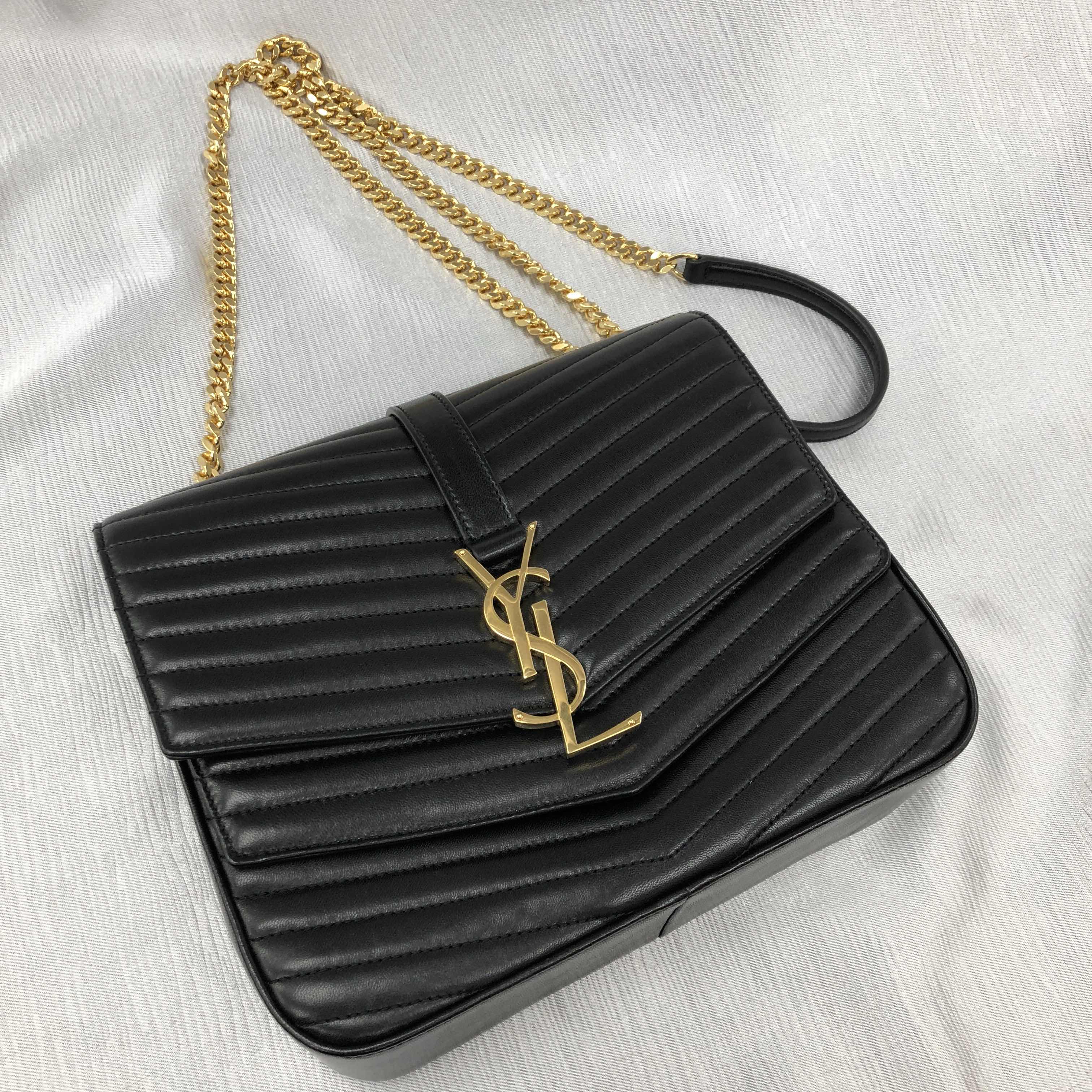 NEW YSL SAINT LAURENT HANDBAGS SULPICE 532652 0U60J 1000 CROSSBODY BAG