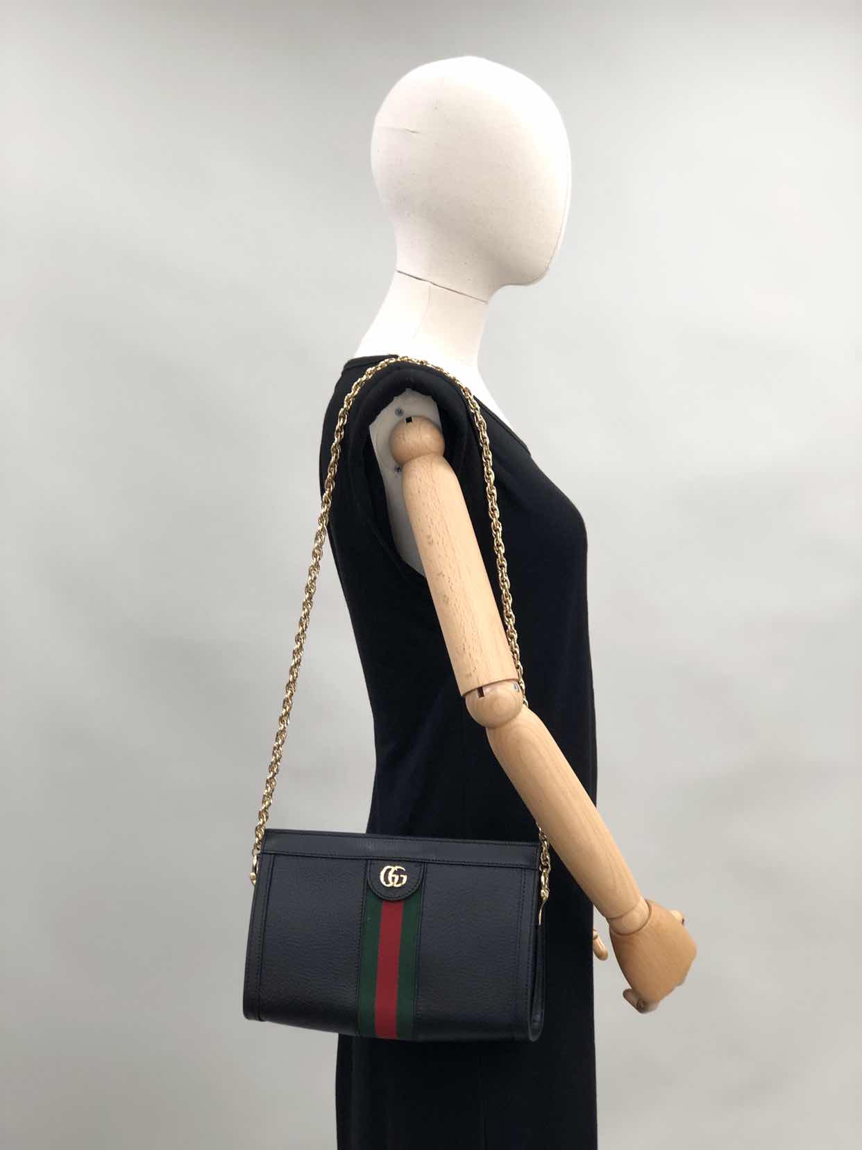 全新GUCCI 古馳手袋OPHIDIA 503877 DJ2DG 1060 單肩包小號