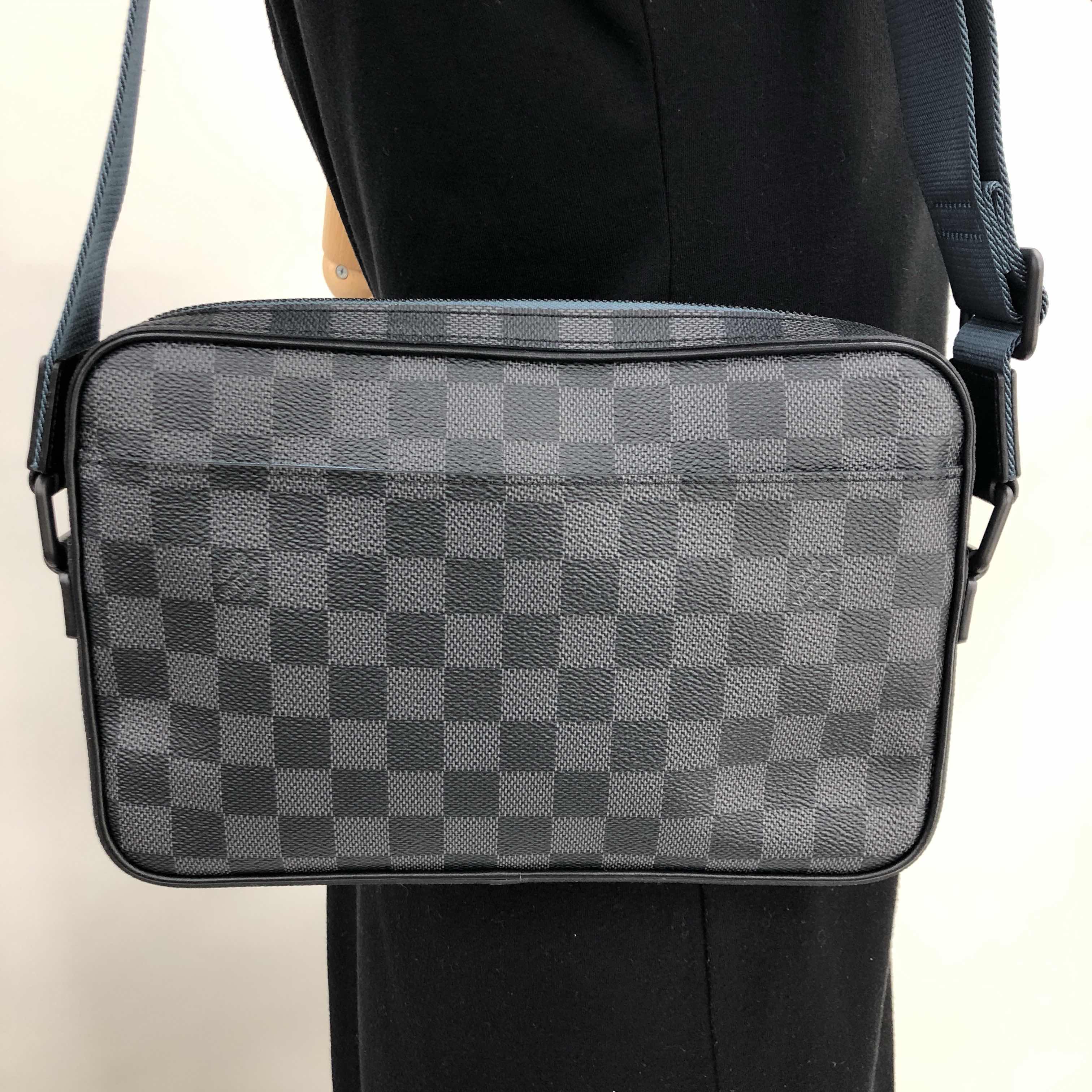 NEW LOUIS VUITTON HANDBAGS ALPHA N40188 MESSENGER BAG DAMIER