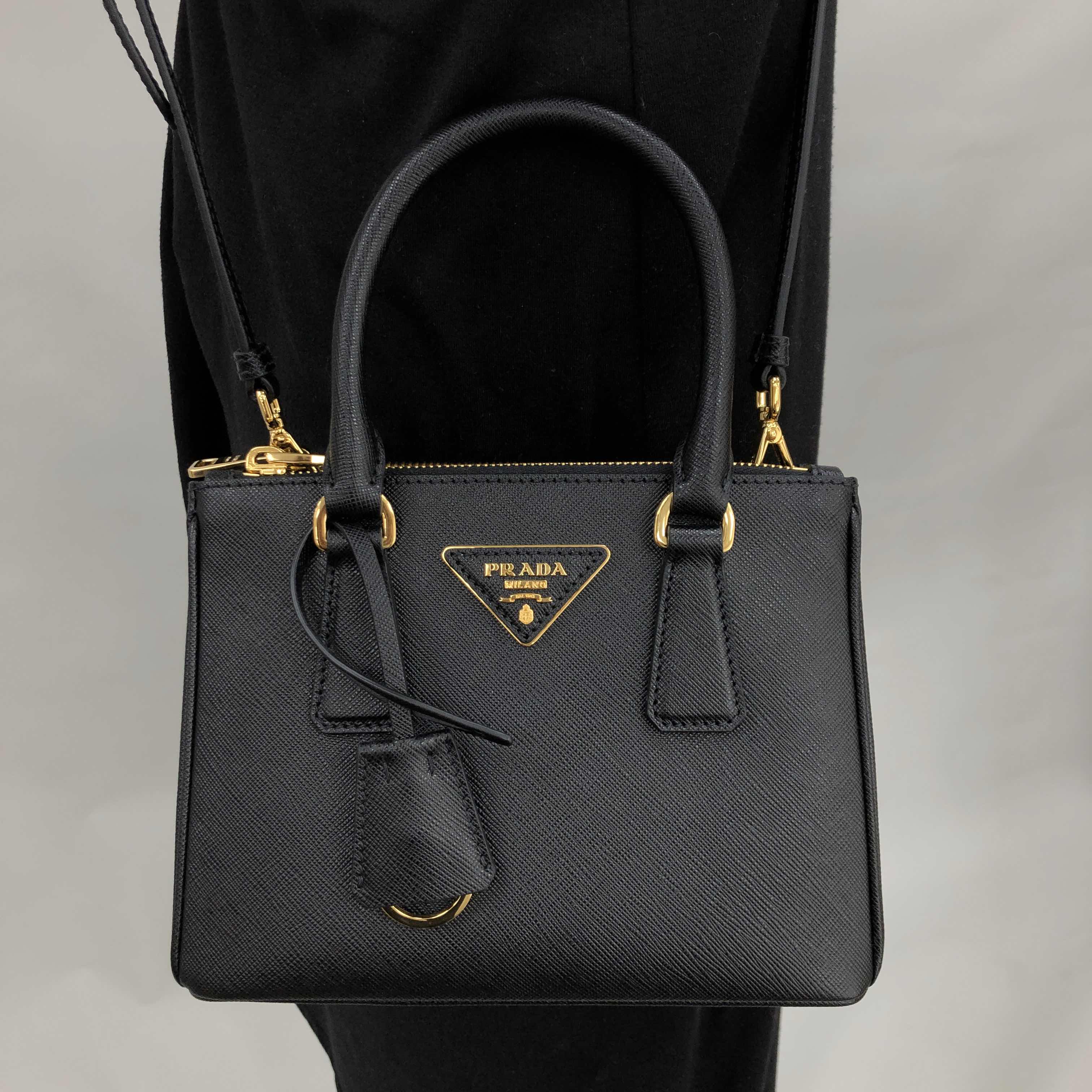 NEW PRADA HANDBAGS 1BA906 NZV F0002_DOO SHOULDER BAG/CLUTCH