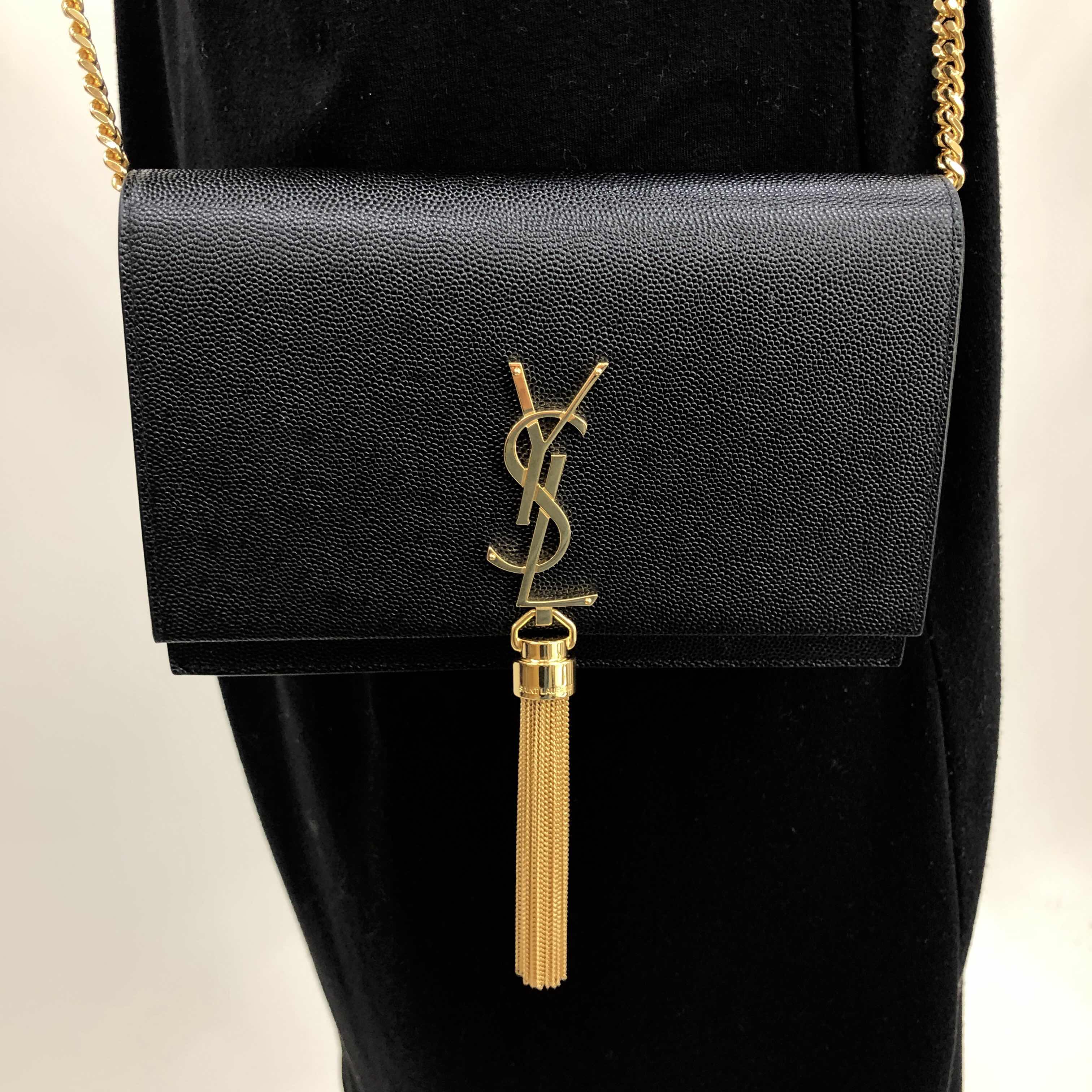 452159bow0j1000 全新YSL SAINT LAURENT 圣罗兰手袋KATE 452159 BOW0J