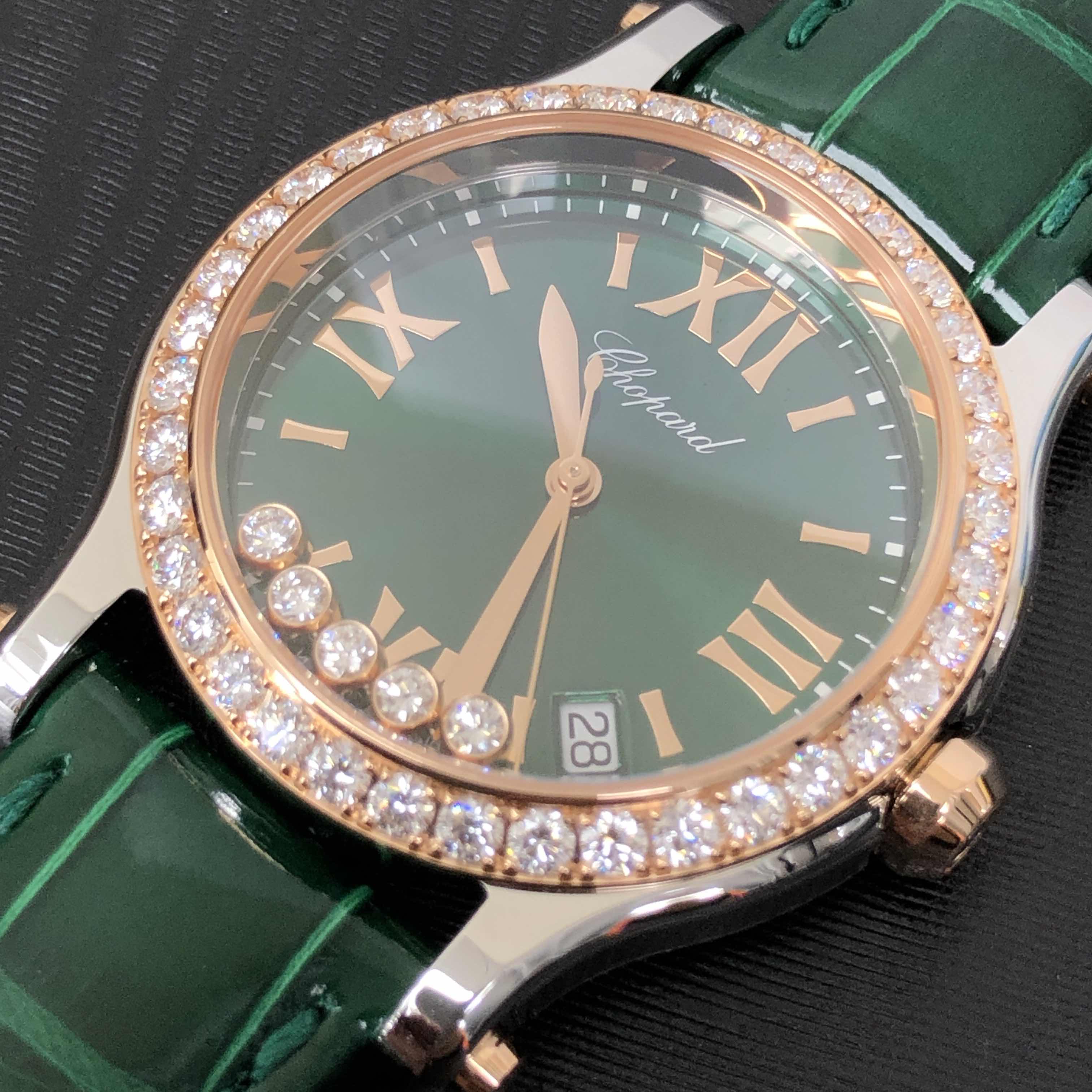 Chopard レッド サングラス スクエア型 全新CHOPARD 萧邦HAPPY SPORT 278582-6007