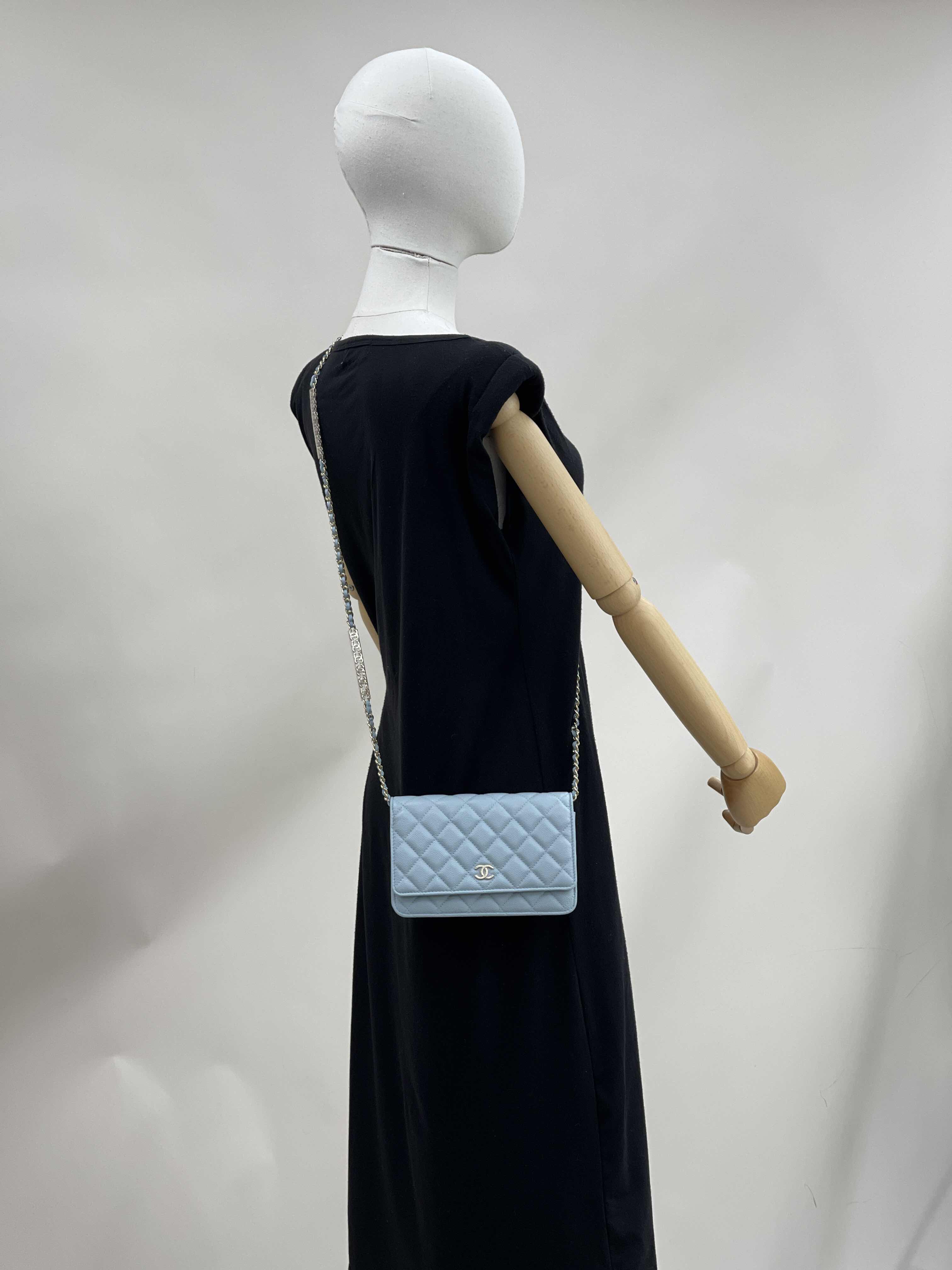 全新CHANEL 香奈兒手袋AP2614 金扣斜挎包