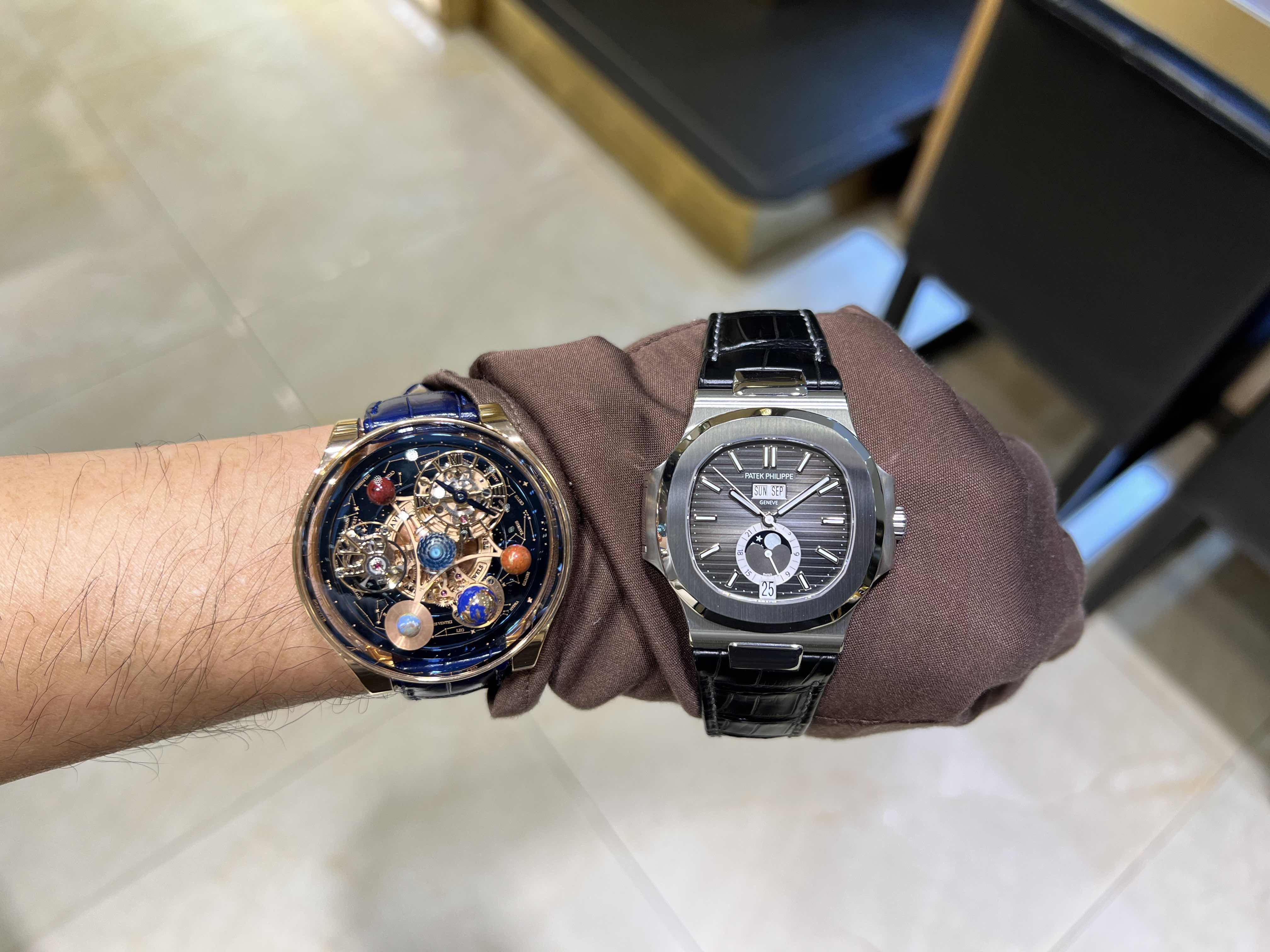 新品 パテックフイリップ ノーチラス ステンレス グレー 自動