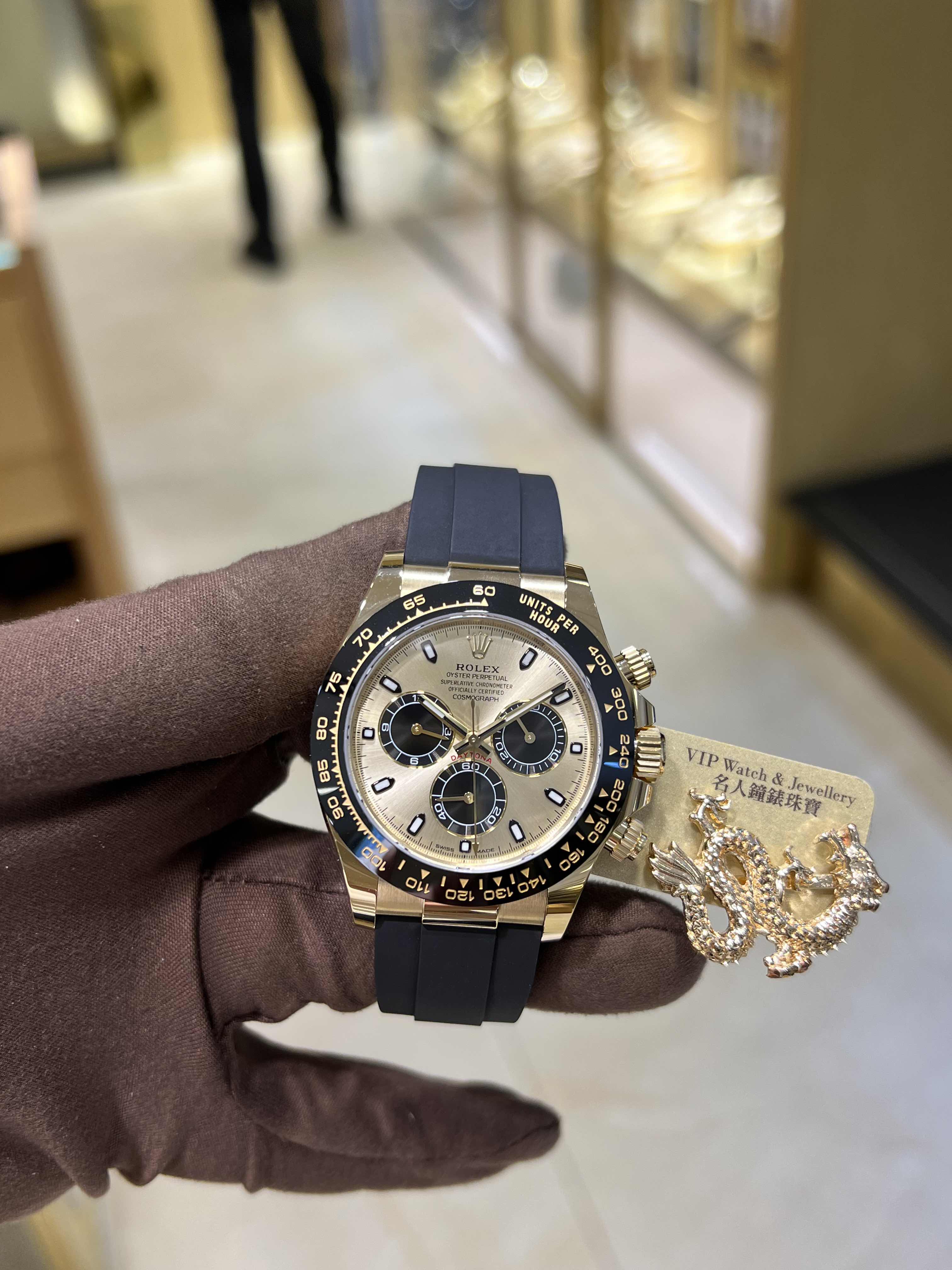 ≪超目玉★12月≫ デイトナ ロレックス 新品 18Kイエローゴールド 自動 ゴールド 時計