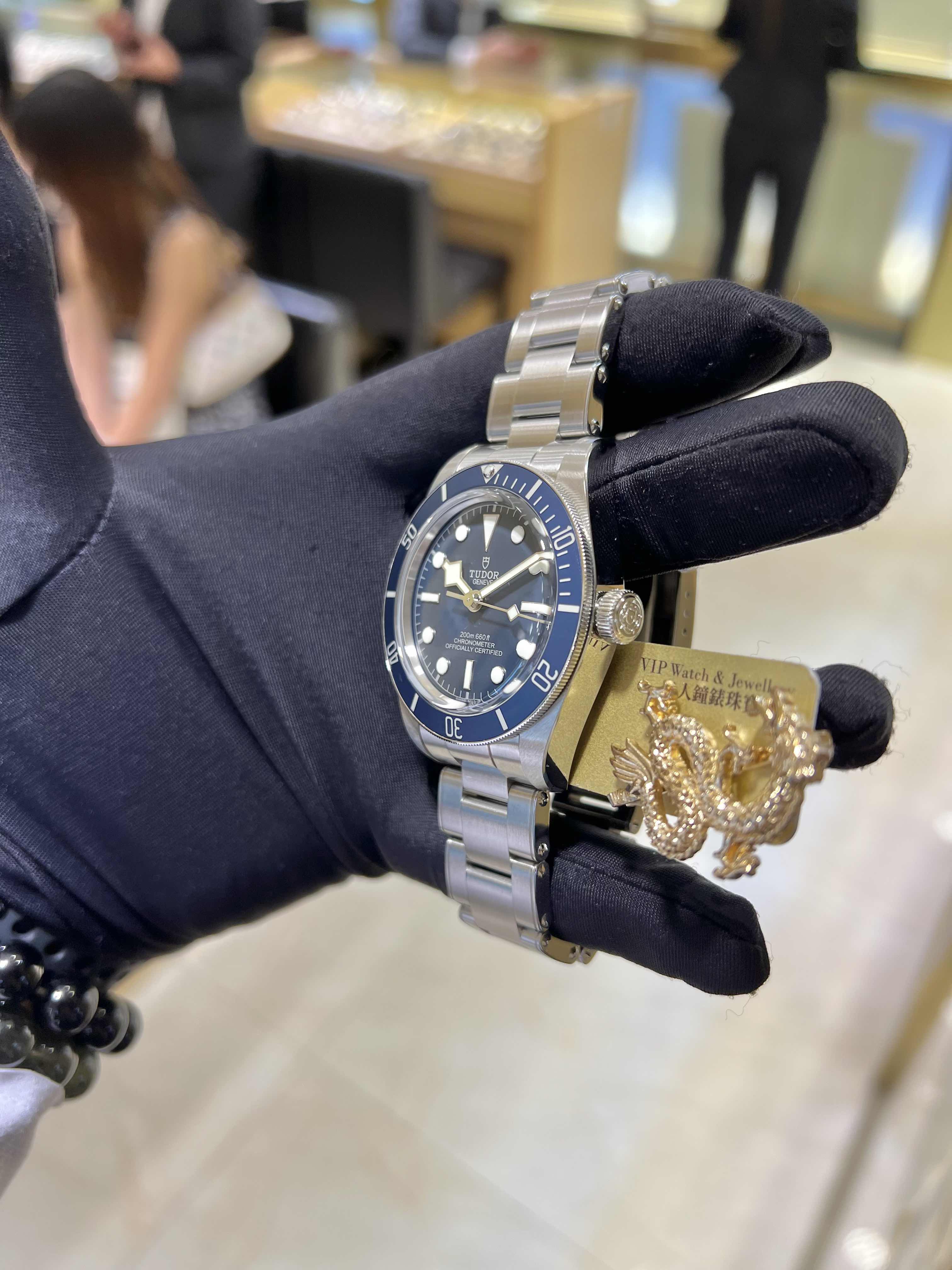 HOT Tudor Watches Tudor Navy Blue Black Bay Tudor Watch