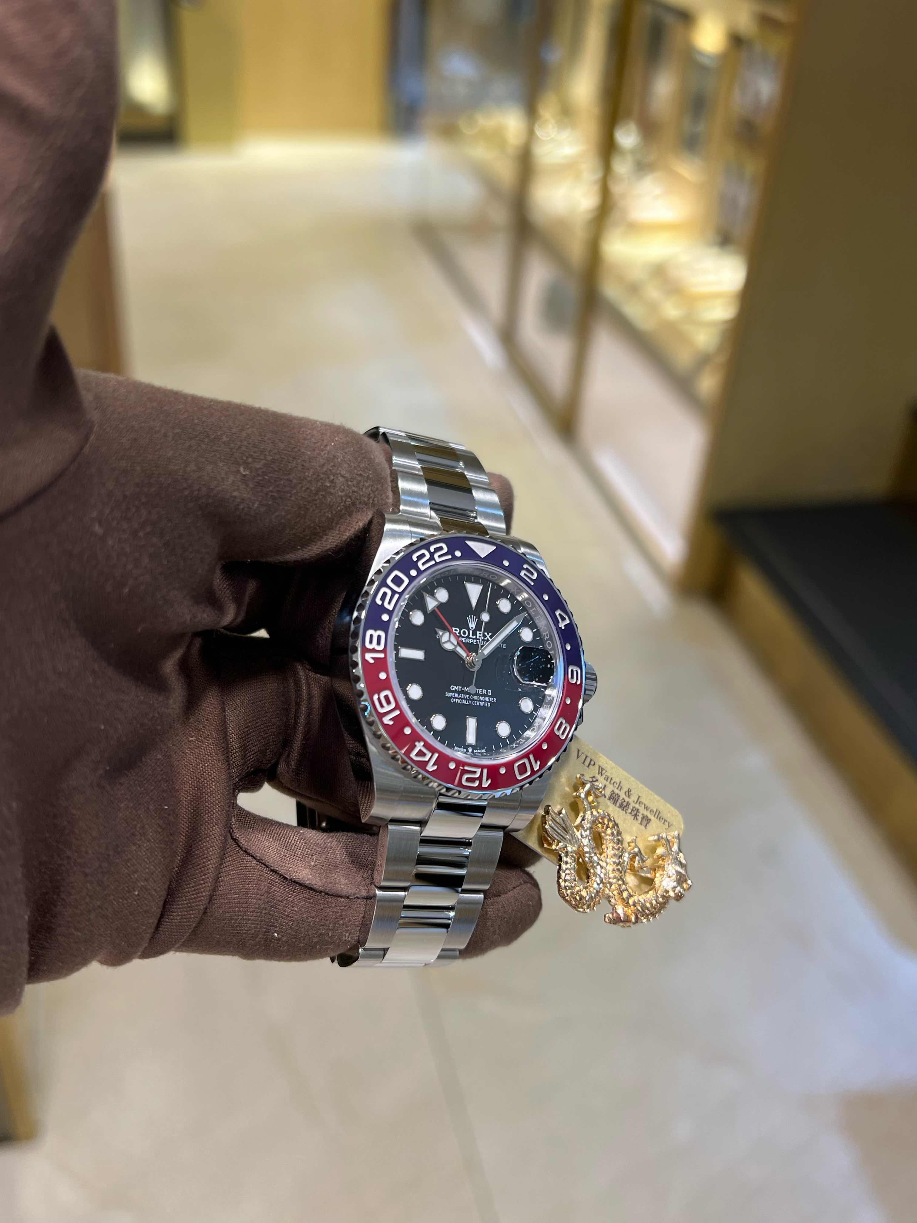 Gmt Pepsi Jubilee Bracelet Rolex Pepsi Wrist Shot NEW ROLEX GMT