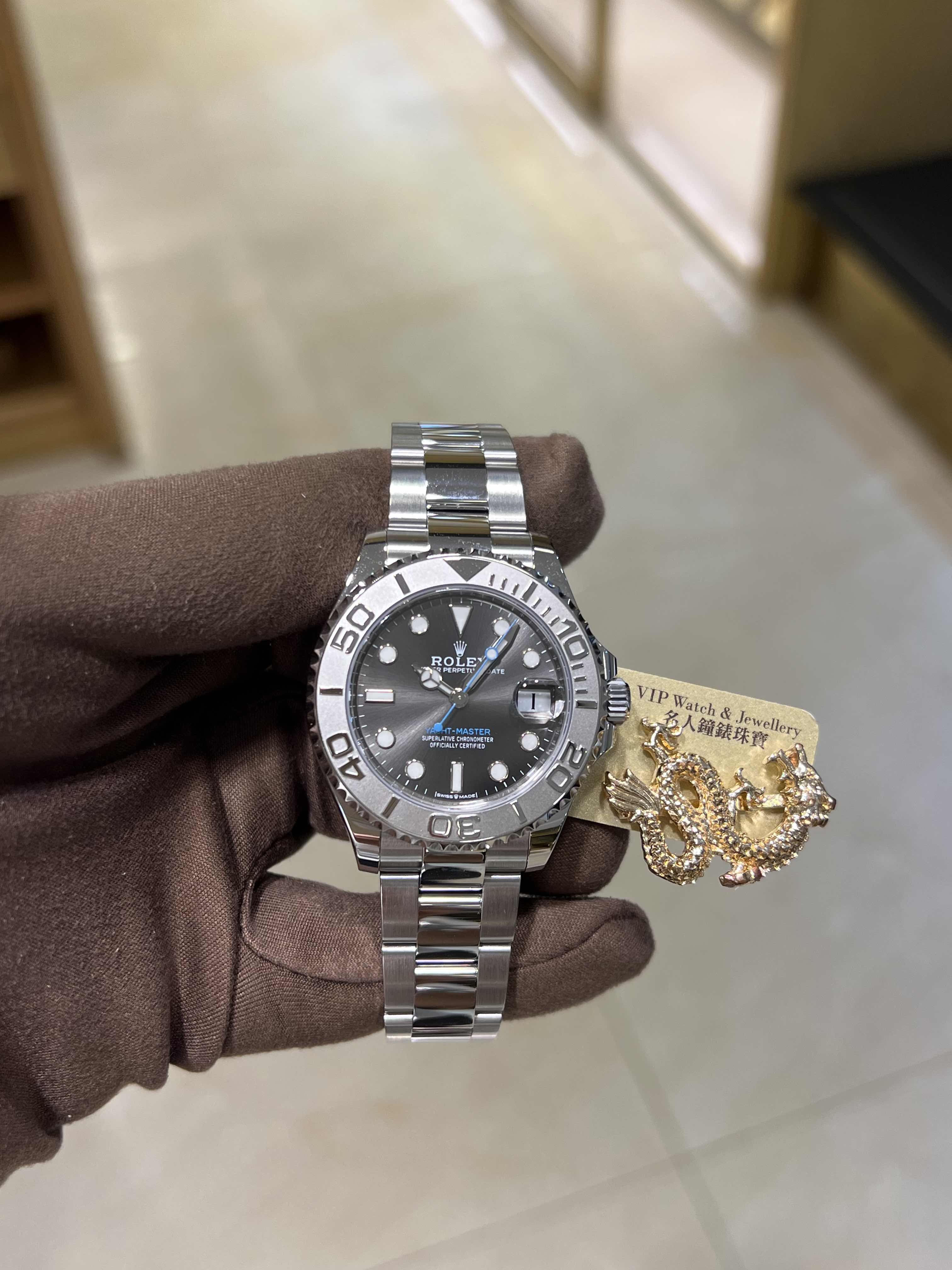 備前　金重有邦　向付６客 劳力士游艇名仕型37腕表：铂金及蚝式钢- m268622-0002