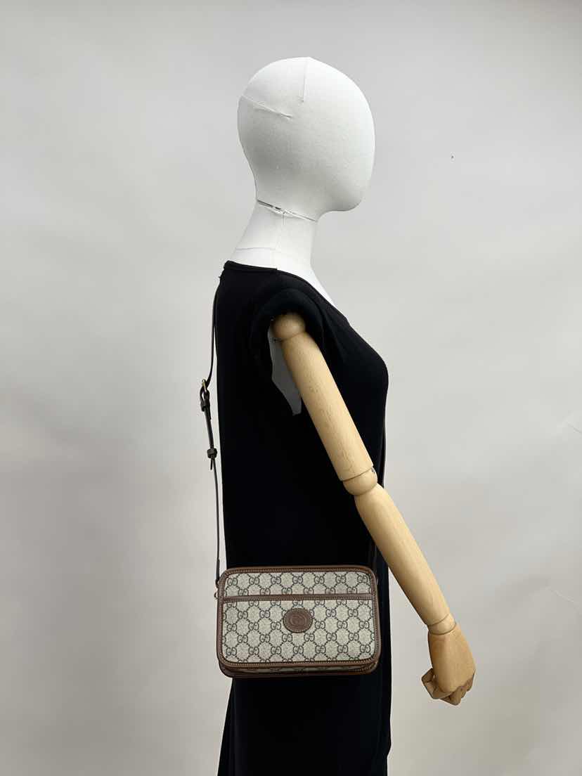 NEW GUCCI BAGS GG SUPREME 658572 92TCG 8563 SHOULDER BAG/CROSSBODY BAG