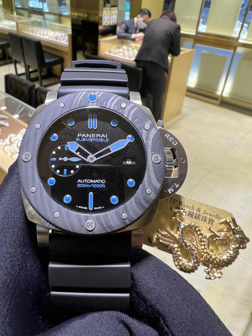 Pam 799 Panerai OP 6883 Stainless Steel Black 2020 Dealer EveryWatch