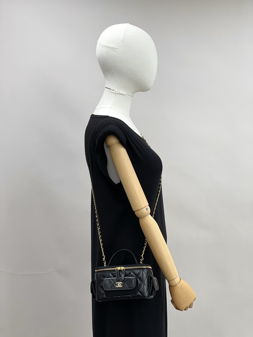 全新CHANEL 香奈兒手袋AP3017 金扣單肩包/斜挎包