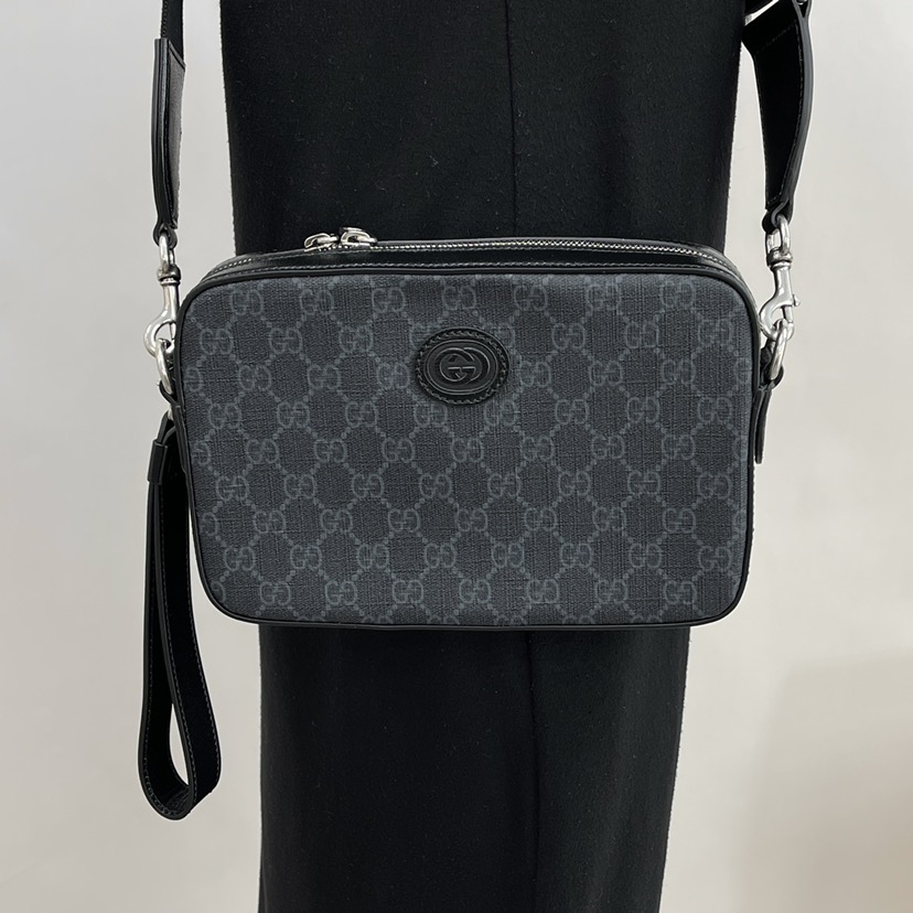 NEW GUCCI BAGS GG SUPREME 703468 92THF 1000 SHOULDER BAG
