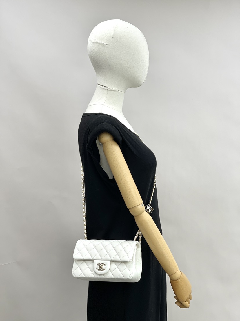 並行輸入品CHANEL手袋 全新CHANEL 香奈兒手袋AS1787 金扣單肩包/斜挎包
