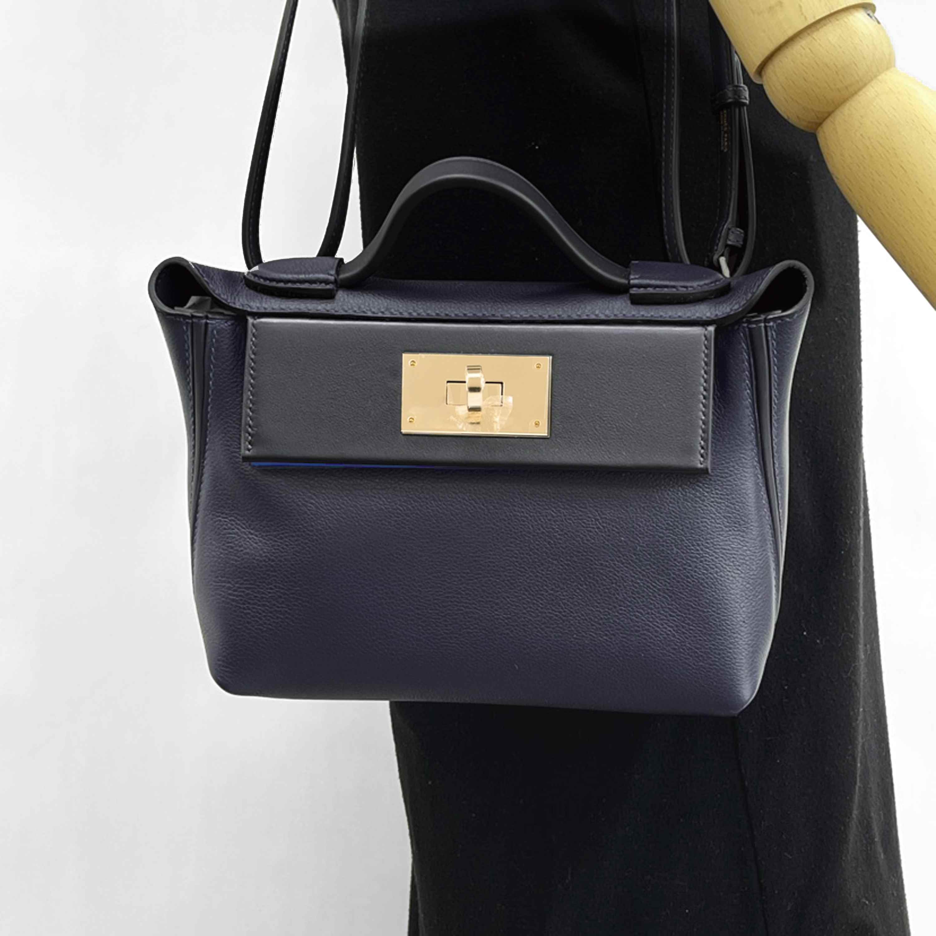 全新HERMES 愛馬仕手袋2424-21CM 2Z/3Y/89/71 單肩包/斜挎包/手提包