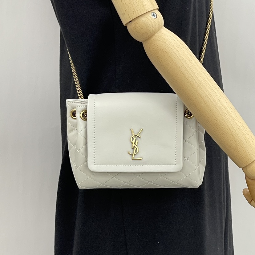 SAINT LAURENT ショルダーバッグ NOLITA 672738 1EL07 9207 SAINT LAURENT サンローラン ショルダーバッグ ミニ NOLITA