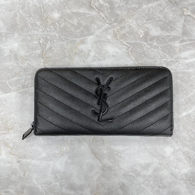 NEW YSL SAINT LAURENT WALLETS 358094 BOW08 1000 LONG ZIPPER NEW YSL SAINT LAURENT WALLETS 358094 BOW08 1000 LONG ZIPPER