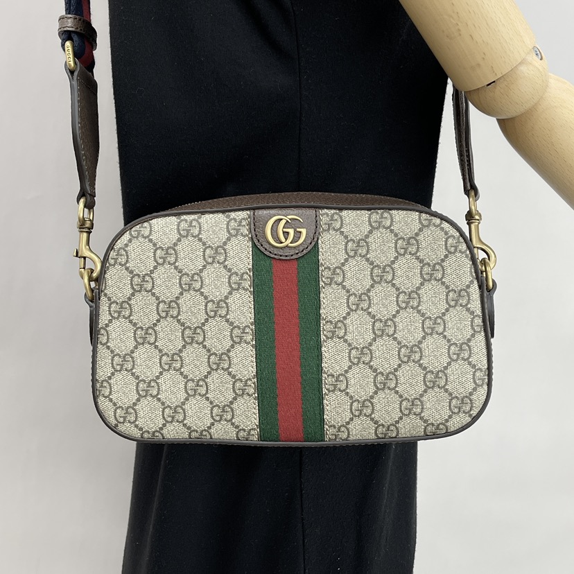 NEW GUCCI BAGS OPHIDIA 752591 FACFW 8920 SHOULDER BAG