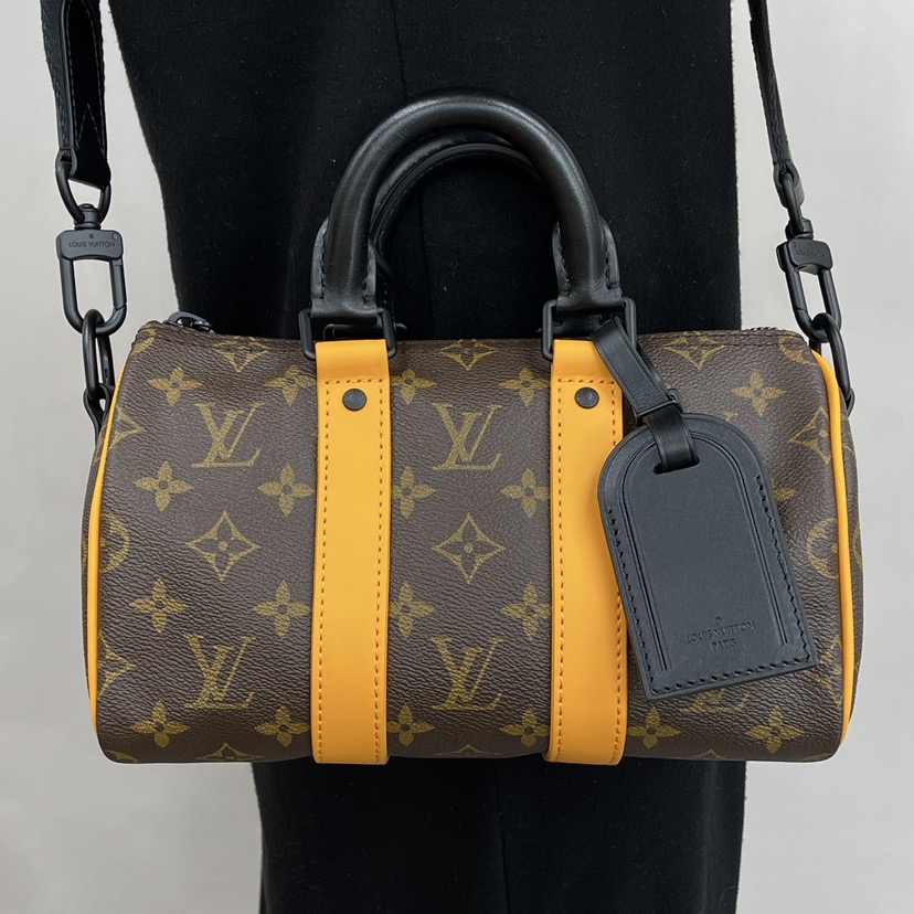 NEW LOUIS VUITTON BAGS KEEPALL 25 M46687 SHOULDER BAG