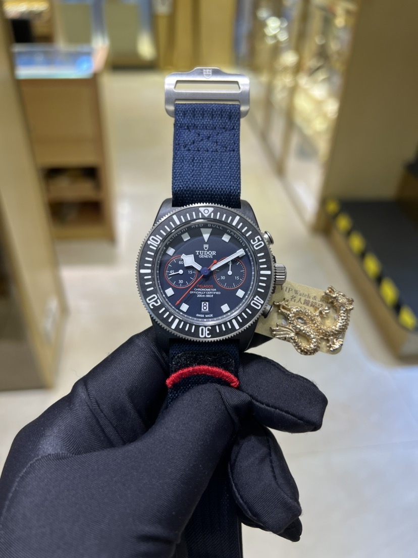 チューダー/チュードル TUDOR ブラックベイクロノ 79360N