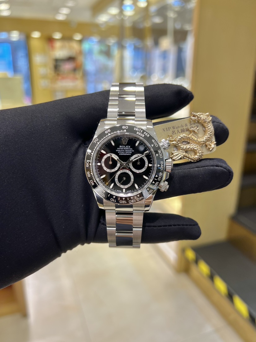 2025 NEW PAPERS Rolex Daytona 126500LN Black Ceramic Steel