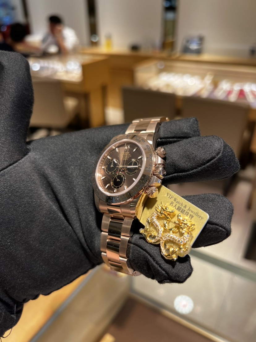 NEW ROLEX DAYTONA 126505-0005 CHOCOLATE BROWN