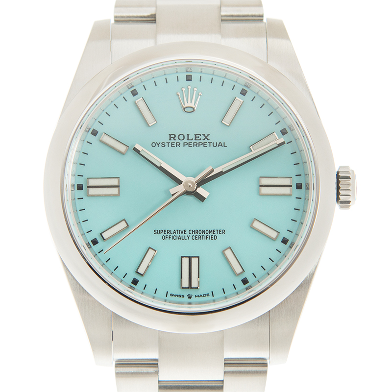 tiffany blue rolex