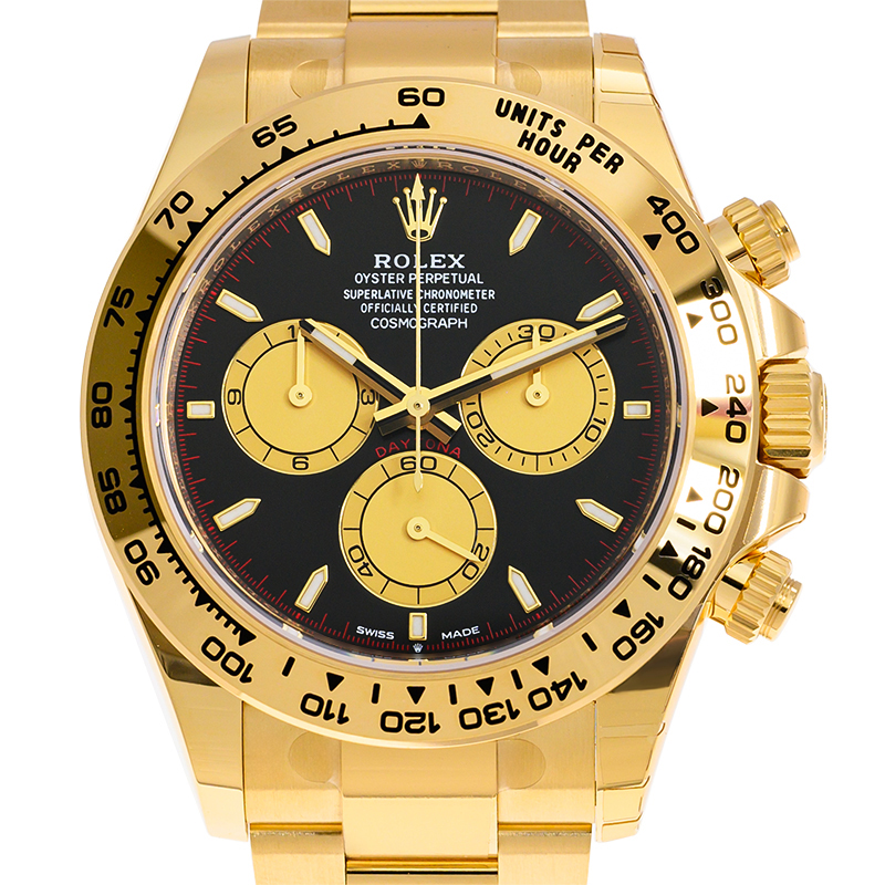 NEW ROLEX DAYTONA 126508 0002 PAUL NEWMAN INTENSE BLACK AND CHAMPAGNE COLOUR