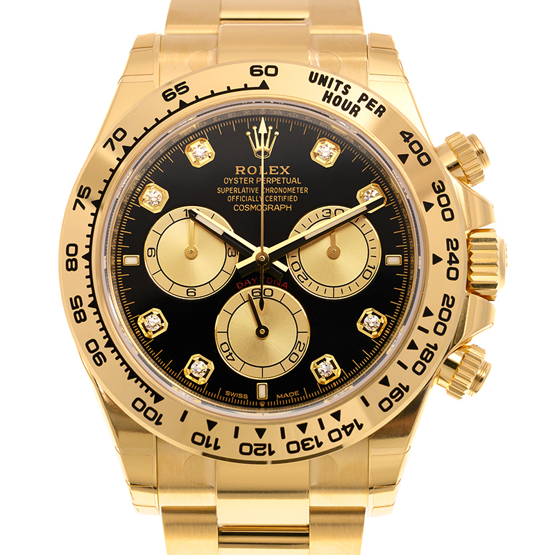 NEW ROLEX DAYTONA 126508-0003 BRIGHT BLACK SET WITH DIAMONDS
