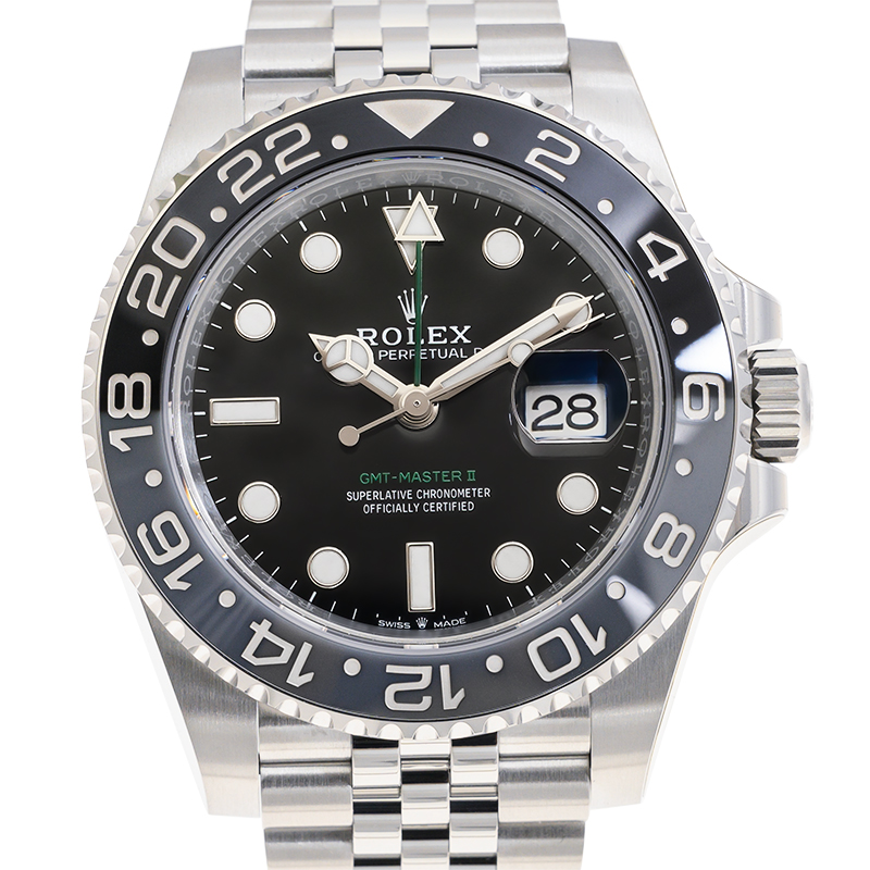 NEW ROLEX GMT-MASTER II 126710GRNR-0003 BRUCE WAYNE