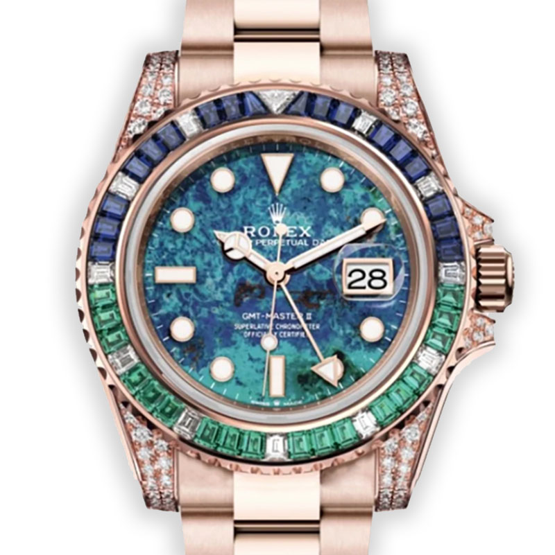 NEW ROLEX GMT-MASTER II 126755EMSA-0003