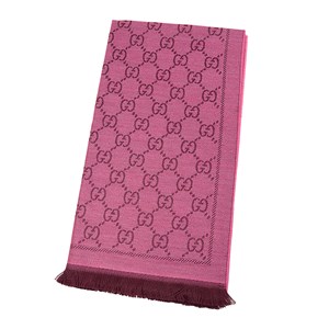 にゅん NEW GUCCI SCARF 133483 3G200 5573 WOOL PINK