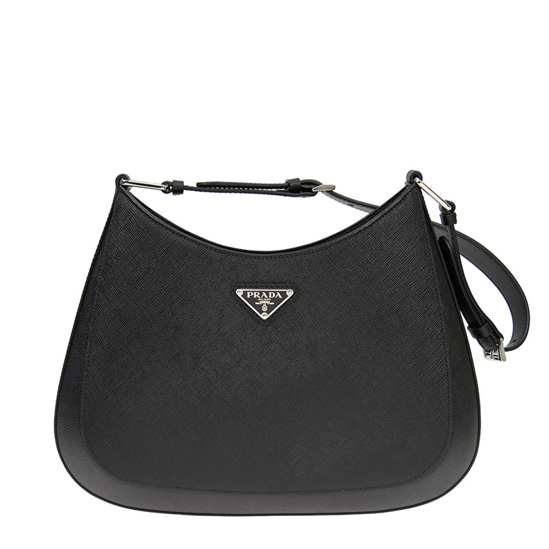 Leather crossbody bag Prada Brown in Leather - 47833195