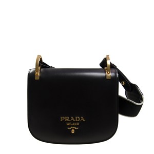 PRADA保存袋　　No.39 日本入手困難品◇PRADA◇ QUILTING SILVER LOGO MINI CHAIN BAG