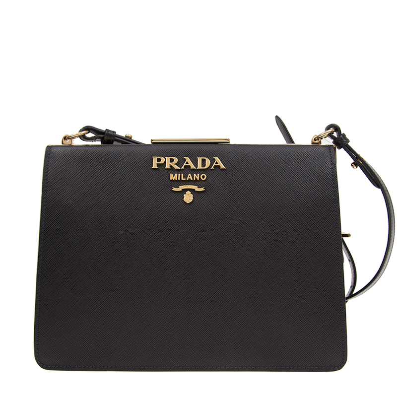 NEW PRADA HANDBAGS 1BK046 2EVU F0002 MESSENGER BAG