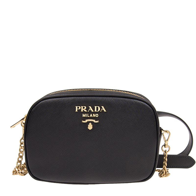 NEW PRADA HANDBAGS 1BL007 NZV F0002 M BELT BAG/SHOULDER BAG