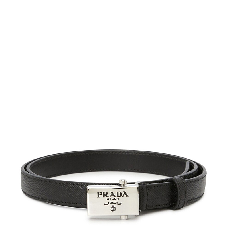 NEW PRADA BELTS 1CC156 053 F0632 LEATHER 75CM