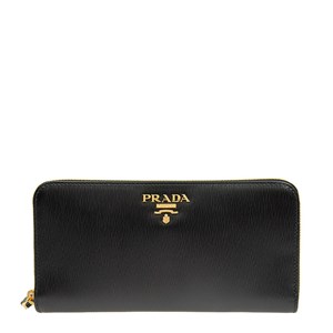 NEW PRADA WALLETS 1ML506 2B6P F0002 LONG ZIPPER WALLET
