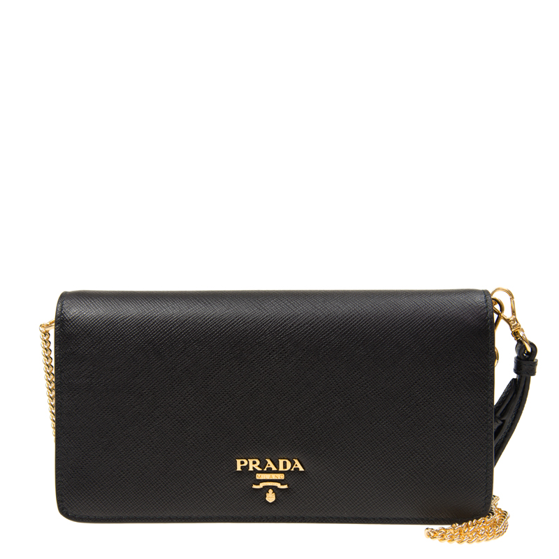 PRADA保存袋　　No.39 PRADA Nylon Tote Bag Silver Buckle Hand Bag Black – Brand